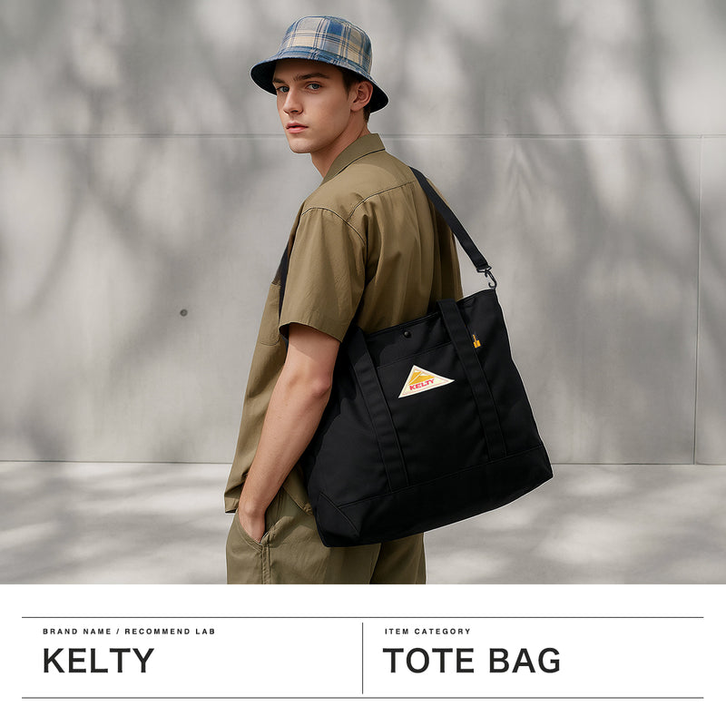 【日本正規品】 ケルティ トートバッグ 大きめ メンズ レディース KELTY 軽い 軽量 かわいい 大容量 コーデュラナイロン 撥水 ブランド カジュアル ショルダートート 斜め掛け 2WAY 28L B4 NYLON TOTE 2 M 32592343