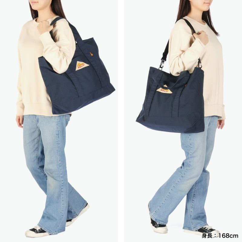 【日本正規品】 ケルティ トートバッグ 大きめ メンズ レディース KELTY 軽い 軽量 かわいい 大容量 コーデュラナイロン 撥水 ブランド カジュアル ショルダートート 斜め掛け 2WAY 28L B4 NYLON TOTE 2 M 32592343