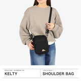 【日本正規品】 ケルティ ショルダーバッグ メンズ レディース 斜めがけバッグ 軽量 ナイロン KELTY 斜めがけ 小さめ ブランド 軽い トラベル シンプル カジュアル MINI LOGO LINE VERTICAL SHOULDER 3259261124