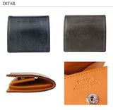 Feson Feson Coin Purse Bridle Cuts Box Coin Purse 남자 가죽 가죽 코인 케이스 KZ02-002 [무료 배송]