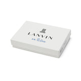 ランバン オン ブルー 財布 メンズ 二つ折り LANVIN en Bleu 二つ折り財布 ブランド カードがたくさん入る 本革 革 牛革 軽い 軽量 小銭入れ カード シンプル おしゃれ 大人 ミドルウォレット ワグラムII 504615