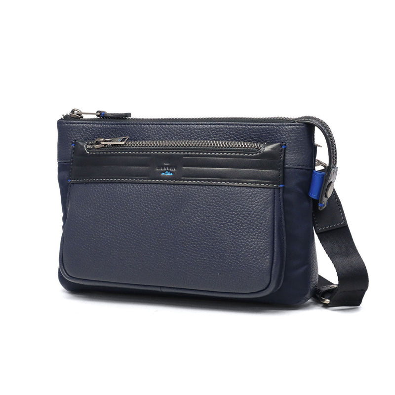 ランバン オン ブルー クラッチバッグ メンズ 小さめ 本革 ブランド LANVIN en Bleu バッグ ショルダーバッグ 斜めがけ セカンドバッグ クラッチ 手持ち 上品 A5 2WAY レイト クラッチショルダー 511101