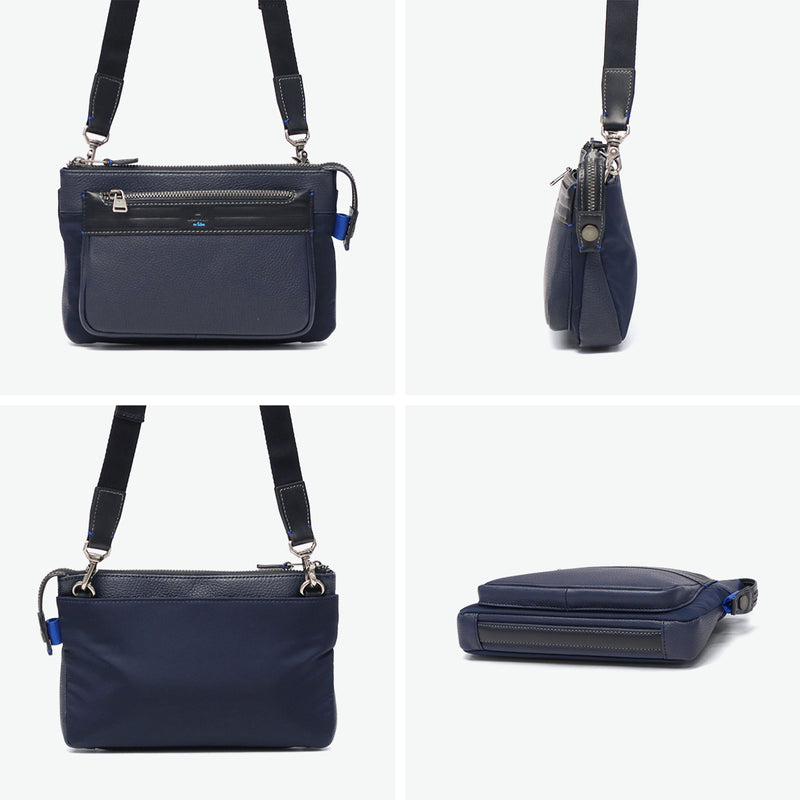 ランバン オン ブルー クラッチバッグ メンズ 小さめ 本革 ブランド LANVIN en Bleu バッグ ショルダーバッグ 斜めがけ セカンドバッグ クラッチ 手持ち 上品 A5 2WAY レイト クラッチショルダー 511101