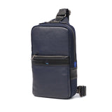 ランバン オン ブルー ボディバッグ メンズ LANVIN en Bleu バッグ ブランド 本革 レザー おしゃれ 斜めがけ ショルダーバッグ 縦型 大人 上品 カジュアル シンプル A5 レイト ワンショルダー 511901