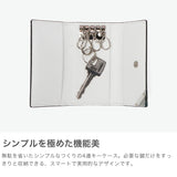 Lanvin on Blue Key Case for Men Leather Brand Lanvin en Bleu 가죽 가죽 진짜 가죽 카우 히드 키 가벼운 세련된 가죽 액세서리 케이스 핵심 사례 소형 슬림 한 얇은 성인 남자 30 대 및 40s 선물 아쿠아 513621