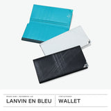 ランバン オン ブルー 長財布 メンズ LANVIN en Bleu 財布 薄い ブランド 本革 レザー 革 スリム 薄型 シンプル 軽量 カード入れ 多い おしゃれ 大人 男性 30代 40代 プレゼント かっこいい アクア 513624