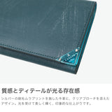 ランバン オン ブルー 長財布 メンズ LANVIN en Bleu 財布 薄い ブランド 本革 レザー 革 スリム 薄型 シンプル 軽量 カード入れ 多い おしゃれ 大人 男性 30代 40代 プレゼント かっこいい アクア 513624