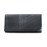 ランバン オン ブルー 長財布 メンズ LANVIN en Bleu 財布 薄い ブランド 本革 レザー 革 スリム 薄型 シンプル 軽量 カード入れ 多い おしゃれ 大人 男性 30代 40代 プレゼント かっこいい アクア 513624