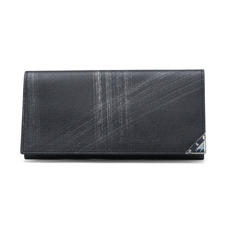 ランバン オン ブルー 長財布 メンズ LANVIN en Bleu 財布 薄い ブランド 本革 レザー 革 スリム 薄型 シンプル 軽量 カード入れ 多い おしゃれ 大人 男性 30代 40代 プレゼント かっこいい アクア 513624