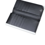 ランバン オン ブルー 長財布 メンズ LANVIN en Bleu 財布 薄い ブランド 本革 レザー 革 スリム 薄型 シンプル 軽量 カード入れ 多い おしゃれ 大人 男性 30代 40代 プレゼント かっこいい アクア 513624