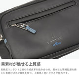 ランバン オン ブルー ショルダーバッグ メンズ レディース 斜めがけバッグ LANVIN en Bleu ブランド 小さめ 斜めがけ 大人 軽量 軽い ショルダー バッグ 合皮 撥水 耐水 ドレッセ ミニショルダーバッグ 515111