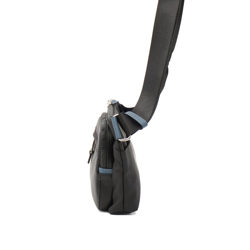 ランバン オン ブルー ショルダーバッグ メンズ レディース 斜めがけバッグ LANVIN en Bleu ブランド 小さめ 斜めがけ 大人 軽量 軽い ショルダー バッグ 合皮 撥水 耐水 ドレッセ ミニショルダーバッグ 515111