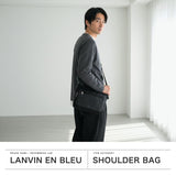 ランバン オン ブルー ショルダーバッグ メンズ レディース 斜めがけバッグ LANVIN en Bleu ブランド 小さめ 斜めがけ 大人 軽量 軽い ショルダー バッグ 合皮 撥水 耐水 ドレッセ B5 515112