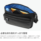 ランバン オン ブルー ショルダーバッグ メンズ レディース 斜めがけバッグ LANVIN en Bleu ブランド 小さめ 斜めがけ 大人 軽量 軽い ショルダー バッグ 合皮 撥水 耐水 ドレッセ B5 515112