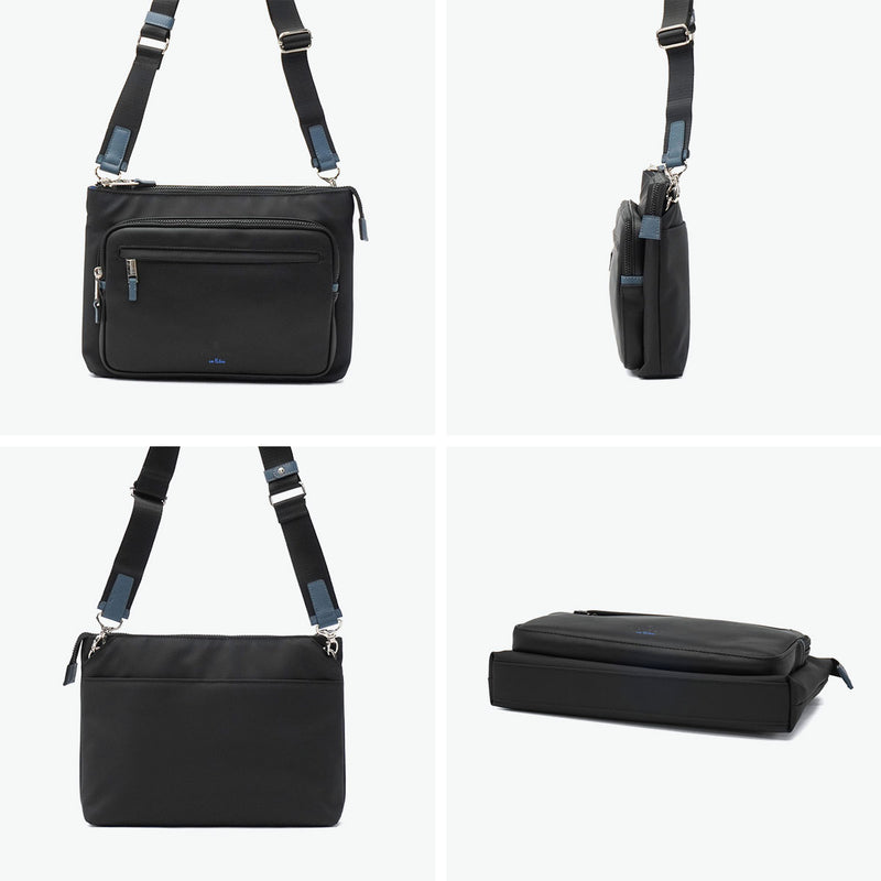 ランバン オン ブルー ショルダーバッグ メンズ レディース 斜めがけバッグ LANVIN en Bleu ブランド 小さめ 斜めがけ 大人 軽量 軽い ショルダー バッグ 合皮 撥水 耐水 ドレッセ B5 515112