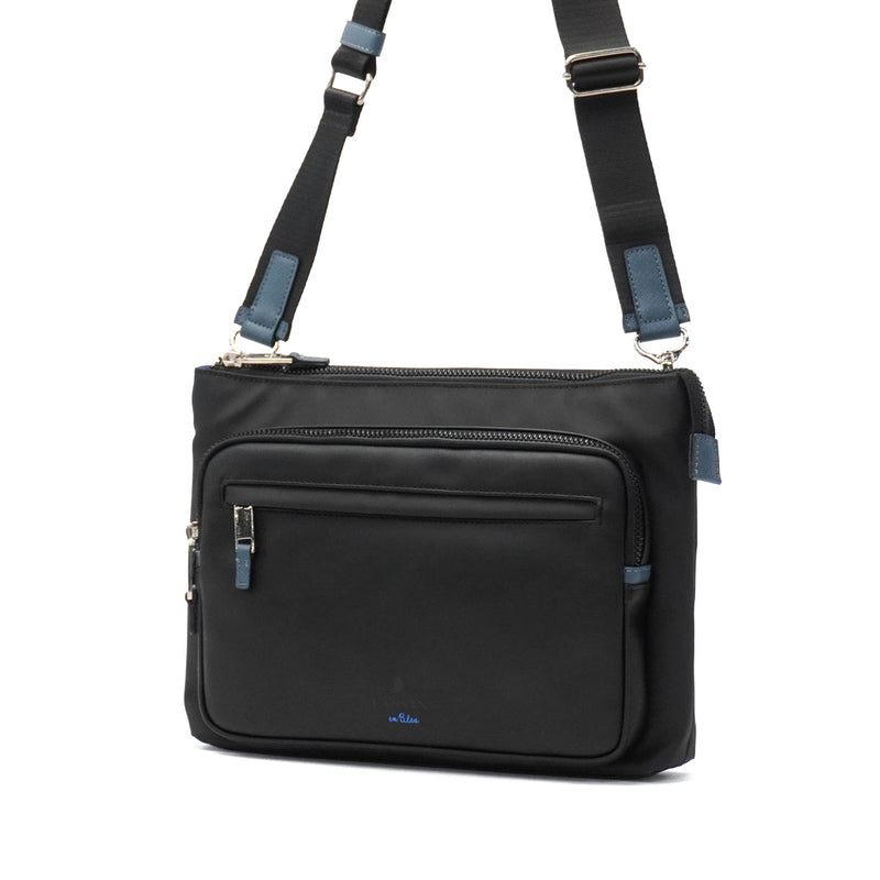 ランバン オン ブルー ショルダーバッグ メンズ レディース 斜めがけバッグ LANVIN en Bleu ブランド 小さめ 斜めがけ 大人 軽量 軽い ショルダー バッグ 合皮 撥水 耐水 ドレッセ B5 515112