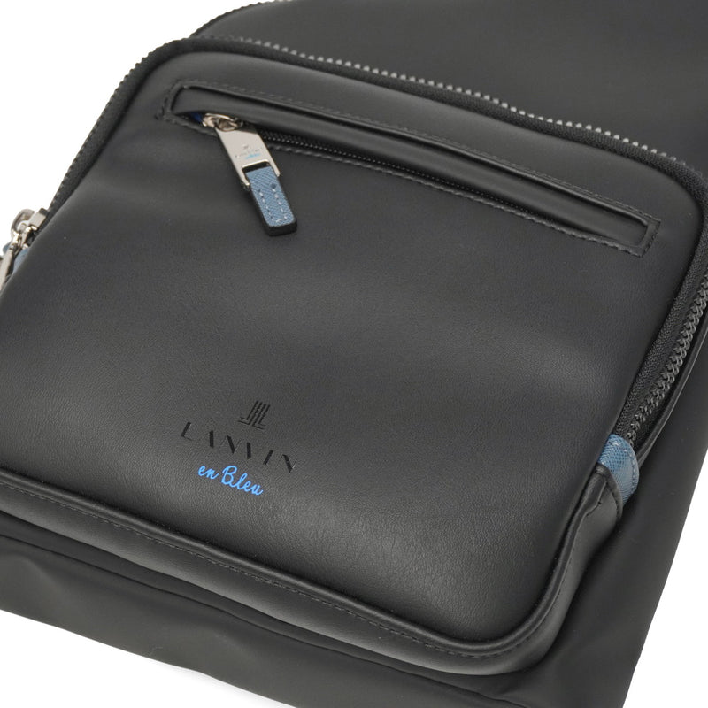 ランバン オン ブルー ボディバッグ メンズ レディース 小さめ ペットボトル LANVIN en Bleu ブランド 軽量 軽い 斜めがけ ワンショルダー バッグ 合皮 撥水 耐水 ドレッセ ワンショルダーバッグ 515911