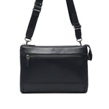 LANVIN on蓝色离合器包男士品牌LANVIN en Bleu 2way斜挎包斜挎包第二包离合器手持PVC条纹A5 颠簸离合器肩517121
