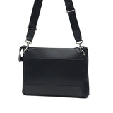 LANVIN on蓝色离合器包男士品牌LANVIN en Bleu 2way斜挎包斜挎包第二包离合器手持PVC条纹A5 颠簸离合器肩517121