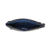 LANVIN on蓝色离合器包男士品牌LANVIN en Bleu 2way斜挎包斜挎包第二包离合器手持PVC条纹A5 颠簸离合器肩517121