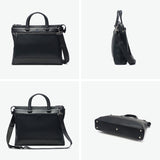 ランバン オン ブルー ビジネスバッグ メンズ LANVIN en Bleu A4 2WAY ビジネス ビジカジ ノートPC ブリーフケース 2WAY ショルダー 斜めがけ ブランド おしゃれ 通勤 出張 自立 PVC ストライプ バンプ 517521