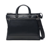 ランバン オン ブルー ビジネスバッグ メンズ LANVIN en Bleu A4 2WAY ビジネス ビジカジ ノートPC ブリーフケース 2WAY ショルダー 斜めがけ ブランド おしゃれ 通勤 出張 自立 PVC ストライプ バンプ 517521