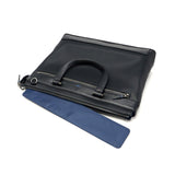 ランバン オン ブルー ビジネスバッグ メンズ LANVIN en Bleu A4 2WAY ビジネス ビジカジ ノートPC ブリーフケース 2WAY ショルダー 斜めがけ ブランド おしゃれ 通勤 出張 自立 PVC ストライプ バンプ 517521
