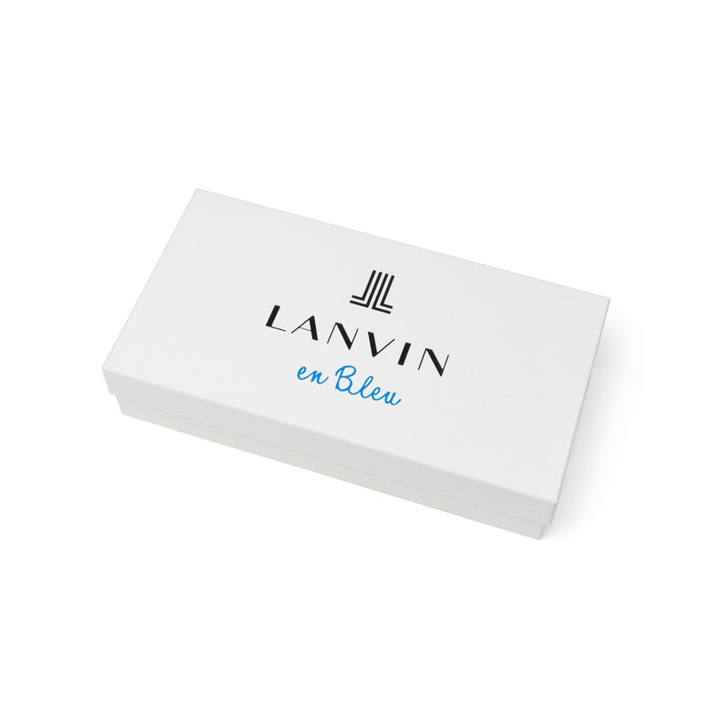 ランバン オン ブルー 長財布 メンズ ラウンドファスナー LANVIN en Bleu 本革 ブランド レザー 牛革 革 財布 小銭入れあり ロングウォレット おしゃれ 軽量 ガンメタル シンプル 大人 レノア 518615