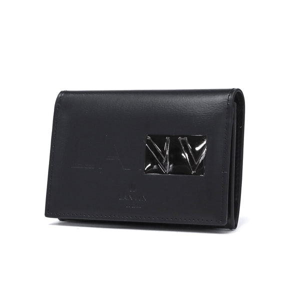 ランバン オン ブルー 名刺入れ メンズ 本革 LANVIN en Bleu ブランド 薄型 スリム レザー 牛革 カードケース かぶせ 大人 ビジネス 上品 おしゃれ シンプル 革小物 型押し ロゴ ディアブロ 名刺 519601