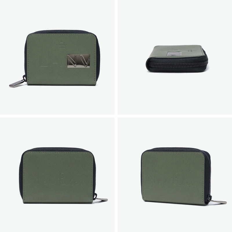 ランバン オン ブルー キーケース メンズ スマートキー 革 LANVIN en Bleu カード 免許証 ブランド おしゃれ 本革 牛革 レザー ファスナー 大きめ カードケース 一体型 4連 鍵入れ ロゴ ディアブロ 519602
