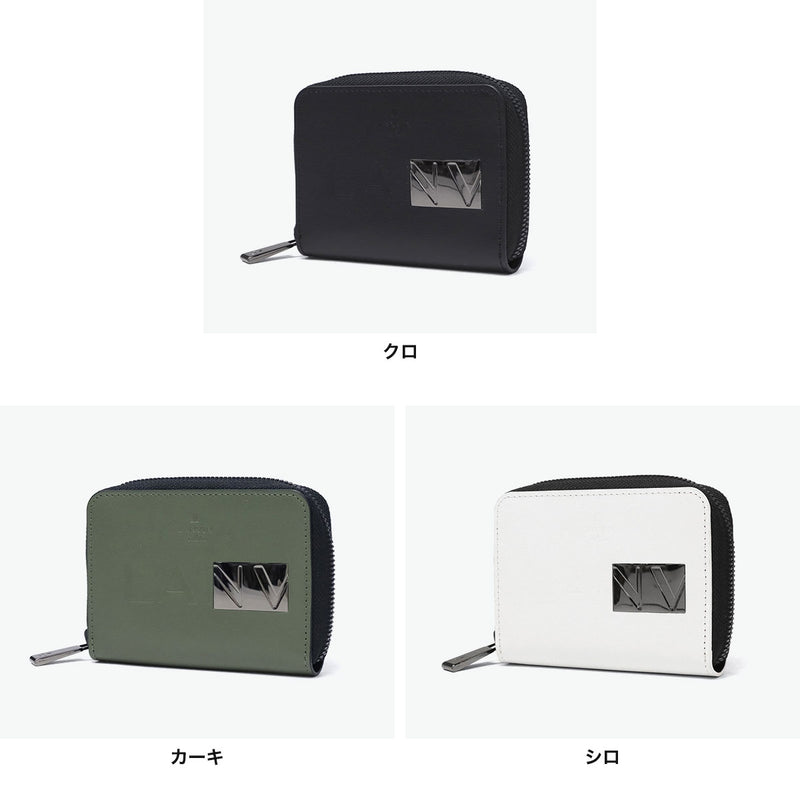 ランバン オン ブルー キーケース メンズ スマートキー 革 LANVIN en Bleu カード 免許証 ブランド おしゃれ 本革 牛革 レザー ファスナー 大きめ カードケース 一体型 4連 鍵入れ ロゴ ディアブロ 519602