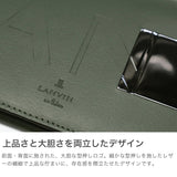 ランバン オン ブルー 長財布 メンズ 薄い 本革 LANVIN en Bleu 財布 革 牛革 ブランド 軽量 軽い かぶせ フラップ 小銭入れ 小銭入れ付き 薄型 スリム 革財布 おしゃれ シンプル ロゴ ディアブロ 519605