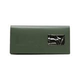 ランバン オン ブルー 長財布 メンズ 薄い 本革 LANVIN en Bleu 財布 革 牛革 ブランド 軽量 軽い かぶせ フラップ 小銭入れ 小銭入れ付き 薄型 スリム 革財布 おしゃれ シンプル ロゴ ディアブロ 519605