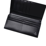 ランバン オン ブルー 長財布 メンズ 薄い 本革 LANVIN en Bleu 財布 革 牛革 ブランド 軽量 軽い かぶせ フラップ 小銭入れ 小銭入れ付き 薄型 スリム 革財布 おしゃれ シンプル ロゴ ディアブロ 519605