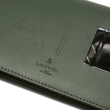 ランバン オン ブルー 長財布 メンズ 薄い 本革 LANVIN en Bleu 財布 革 牛革 ブランド 軽量 軽い かぶせ フラップ 小銭入れ 小銭入れ付き 薄型 スリム 革財布 おしゃれ シンプル ロゴ ディアブロ 519605