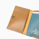 ランバン オン ブルー コインケース メンズ 本革 革 LANVIN en Bleu ブランド レザー 小銭入れ ミニ ファスナー 財布 ミニ財布 ミニウォレット コンパクト 小さめ おしゃれ スタンパ 522602