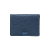 ランバン オン ブルー パスケース メンズ LANVIN en Bleu 本革 二つ折り ブランド レザー 牛革 革 定期入れ IDカードケース IDケース おしゃれ 軽量 スリム 薄い カジュアル ビジネス スタンパ 522607