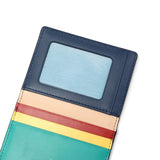 ランバン オン ブルー パスケース メンズ LANVIN en Bleu 本革 二つ折り ブランド レザー 牛革 革 定期入れ IDカードケース IDケース おしゃれ 軽量 スリム 薄い カジュアル ビジネス スタンパ 522607