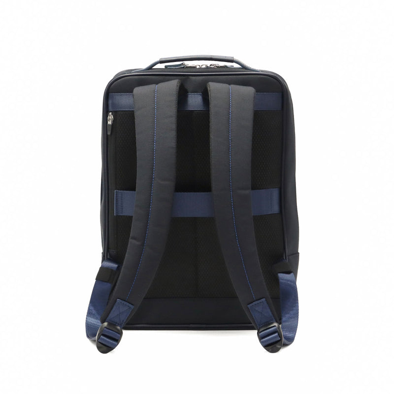 ランバン オン ブルー ビジネスリュック メンズ レディース LANVIN en Bleu リュック バッグ ビジネス ブランド 撥水 軽量 軽い 自立 薄型 PC A4 ビジネスバッグ 通勤 スリム 2層 ホームズ ビズリュック 523711
