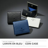 ランバン オン ブルー コインケース メンズ 小銭入れ LANVIN en Bleu ブランド 大人 上品 コンパクト 軽量 小銭 ボックス型 財布 革財布 小さめ ミニ 高級感 レザー 本革 革 おしゃれ プレゼント ゼブダ 529611