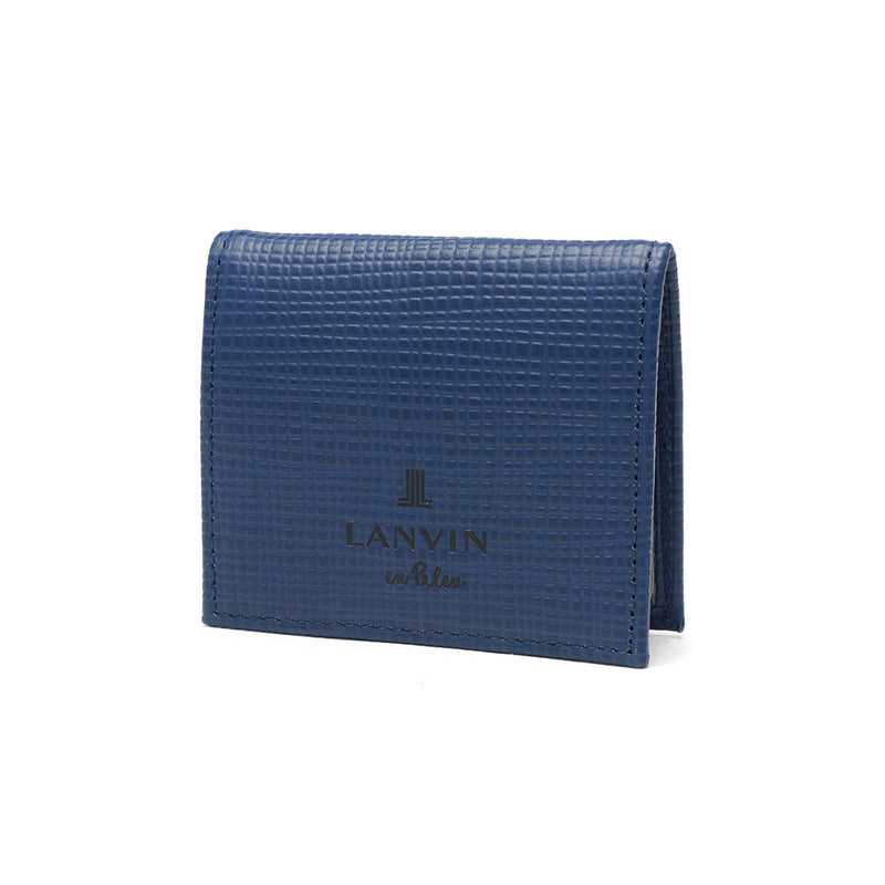 ランバン オン ブルー コインケース メンズ 小銭入れ LANVIN en Bleu ブランド 大人 上品 コンパクト 軽量 小銭 ボックス型 財布 革財布 小さめ ミニ 高級感 レザー 本革 革 おしゃれ プレゼント ゼブダ 529611