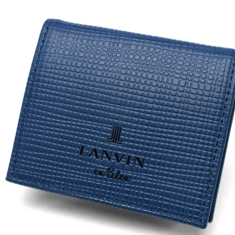 ランバン オン ブルー コインケース メンズ 小銭入れ LANVIN en Bleu ブランド 大人 上品 コンパクト 軽量 小銭 ボックス型 財布 革財布 小さめ ミニ 高級感 レザー 本革 革 おしゃれ プレゼント ゼブダ 529611