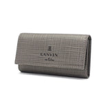 ランバン オン ブルー キーケース メンズ 鍵入れ 小さめ LANVIN en Bleu ブランド 大人 上品 キー ケース 鍵 4連 三つ折り 革小物 軽量 高級感 シンプル レザー 本革 革 おしゃれ プレゼント ゼブダ 529612