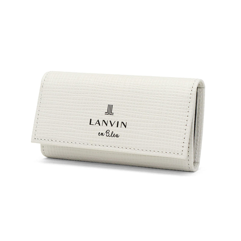 ランバン オン ブルー キーケース メンズ 鍵入れ 小さめ LANVIN en Bleu ブランド 大人 上品 キー ケース 鍵 4連 三つ折り 革小物 軽量 高級感 シンプル レザー 本革 革 おしゃれ プレゼント ゼブダ 529612