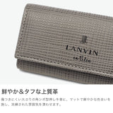 ランバン オン ブルー キーケース メンズ 鍵入れ 小さめ LANVIN en Bleu ブランド 大人 上品 キー ケース 鍵 4連 三つ折り 革小物 軽量 高級感 シンプル レザー 本革 革 おしゃれ プレゼント ゼブダ 529612