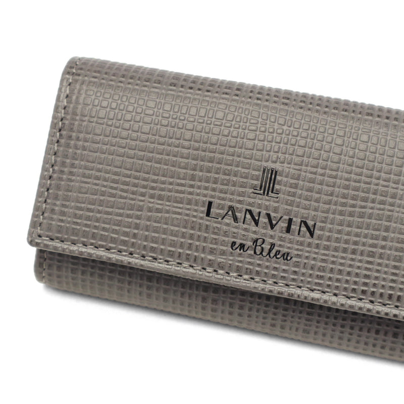 ランバン オン ブルー キーケース メンズ 鍵入れ 小さめ LANVIN en Bleu ブランド 大人 上品 キー ケース 鍵 4連 三つ折り 革小物 軽量 高級感 シンプル レザー 本革 革 おしゃれ プレゼント ゼブダ 529612