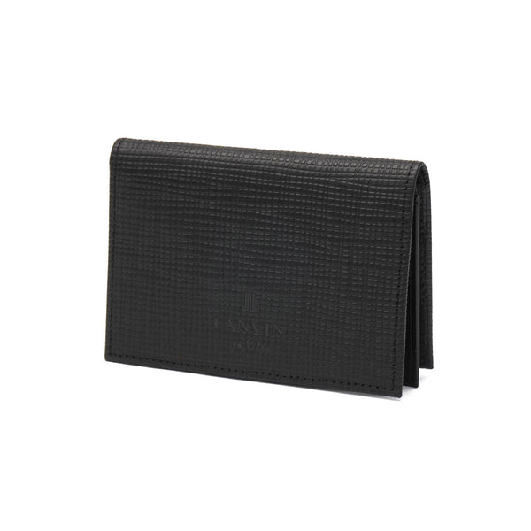 ランバン オン ブルー 名刺入れ メンズ 本革 レザー ブランド LANVIN en Bleu おしゃれ 大人 上品 コンパクト 軽量 軽い 薄型 スリム カードケース 名刺ケース シンプル 無地 カード入れ ビジネス ゼブダ 529613