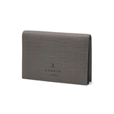 ランバン オン ブルー 名刺入れ メンズ 本革 レザー ブランド LANVIN en Bleu おしゃれ 大人 上品 コンパクト 軽量 軽い 薄型 スリム カードケース 名刺ケース シンプル 無地 カード入れ ビジネス ゼブダ 529613