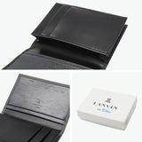 ランバン オン ブルー 名刺入れ メンズ 本革 レザー ブランド LANVIN en Bleu おしゃれ 大人 上品 コンパクト 軽量 軽い 薄型 スリム カードケース 名刺ケース シンプル 無地 カード入れ ビジネス ゼブダ 529613