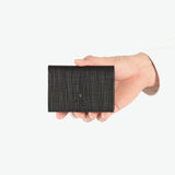 ランバン オン ブルー 名刺入れ メンズ 本革 レザー ブランド LANVIN en Bleu おしゃれ 大人 上品 コンパクト 軽量 軽い 薄型 スリム カードケース 名刺ケース シンプル 無地 カード入れ ビジネス ゼブダ 529613